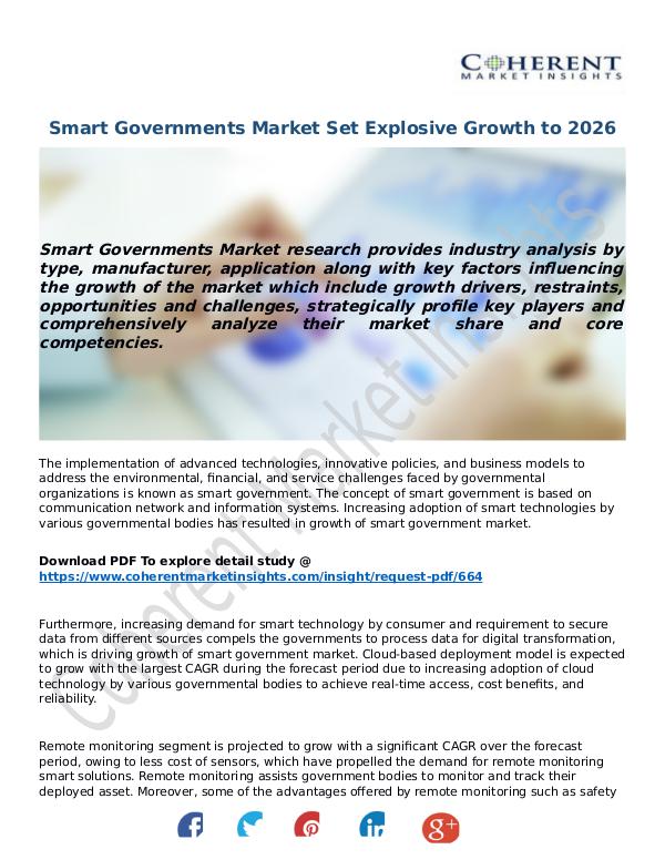 Techno World Smart-Governments-Market