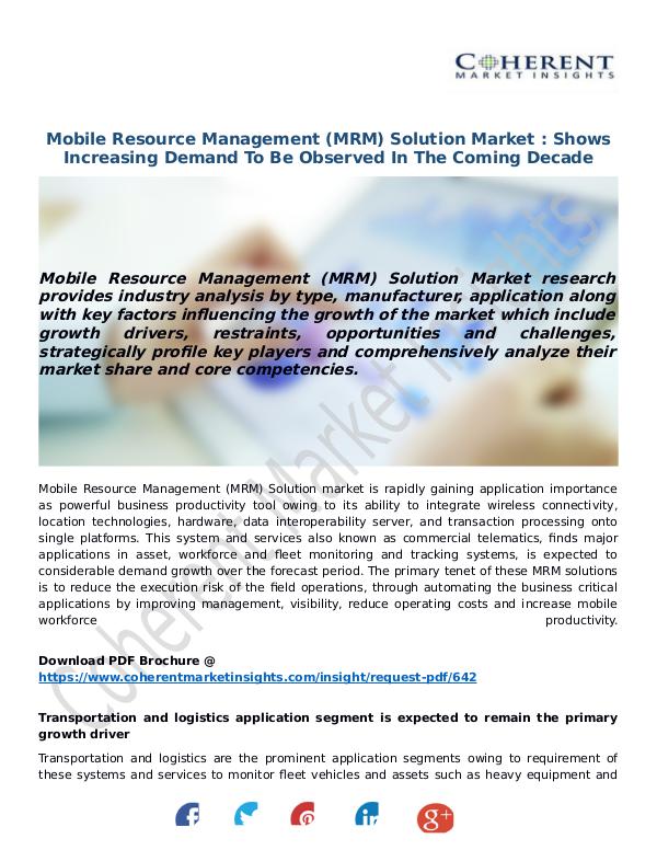 Techno World Mobile-Resource-Management-Solution-Market