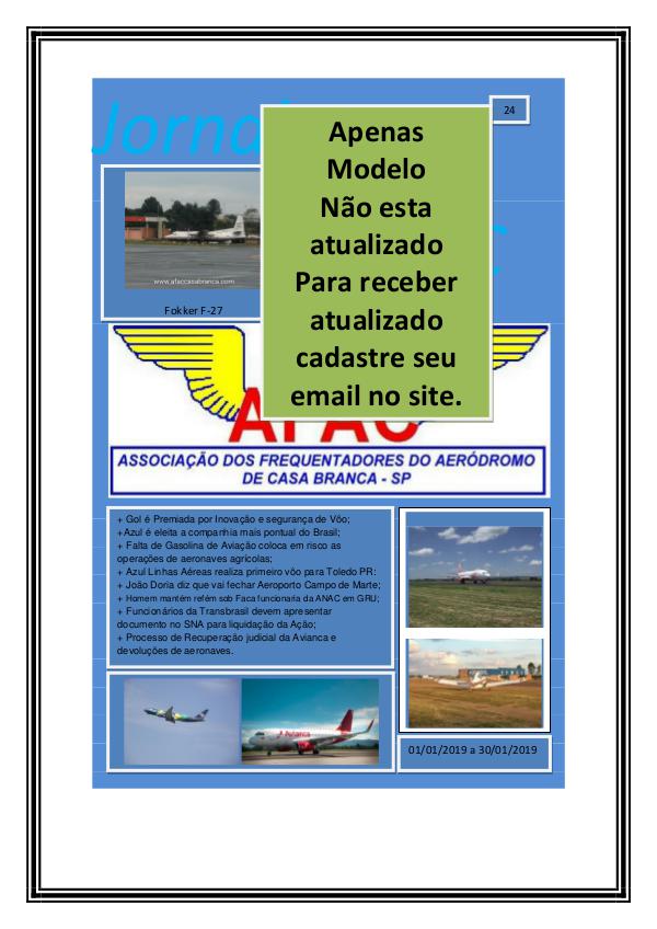 Jornal Digital AFAC- 24 Edição modelo para o site