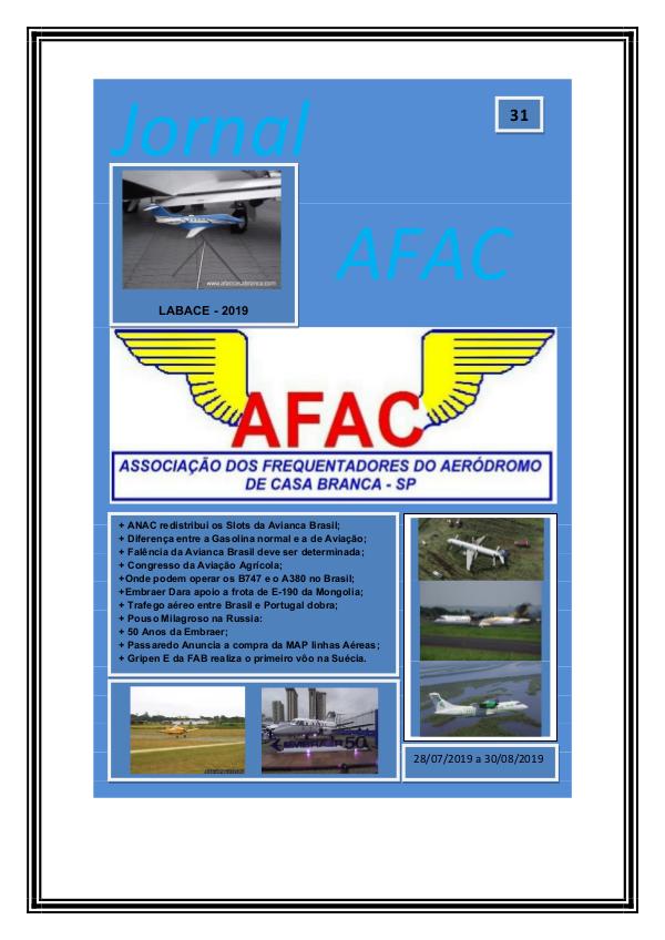 Jornal Digital AFAC - Edição 30 31 Edição