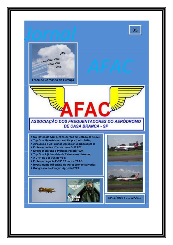 Jornal Digital AFAC - Edição 33 Edição 35