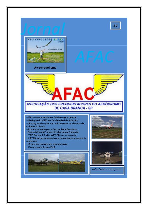 Jornal Digital AFAC - Edição 33 Edição 37
