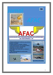 Edição 70 do Jornal Digital da AFAC Aviação
