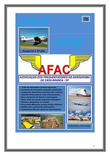 Edição 72 do Jornal Digital da AFAC Aviação