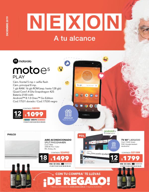 Catálogo Diciembre - Nexon Catálogo Diciembre 2019 - Nexon