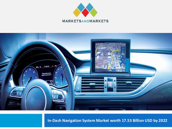Automotive Market Revenue, Trends, Growth, Technologies, CAGR In-Dash Navigation System Market