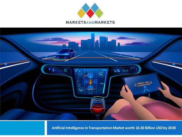 Automotive Market Revenue, Trends, Growth, Technologies, CAGR Artificial Intelligence in Transportation Market