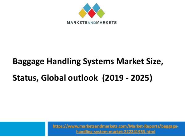 Automotive Market Revenue, Trends, Growth, Technologies, CAGR Baggage Handling System Market