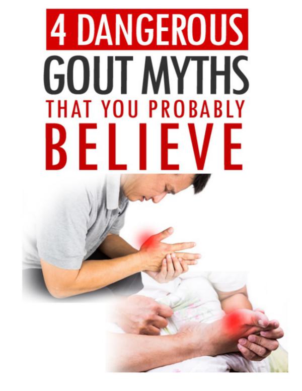 The Gout Eraser PDF, Review and download (Robert Miller) The Gout Eraser PDF, 4 Dangerous Gout Myths