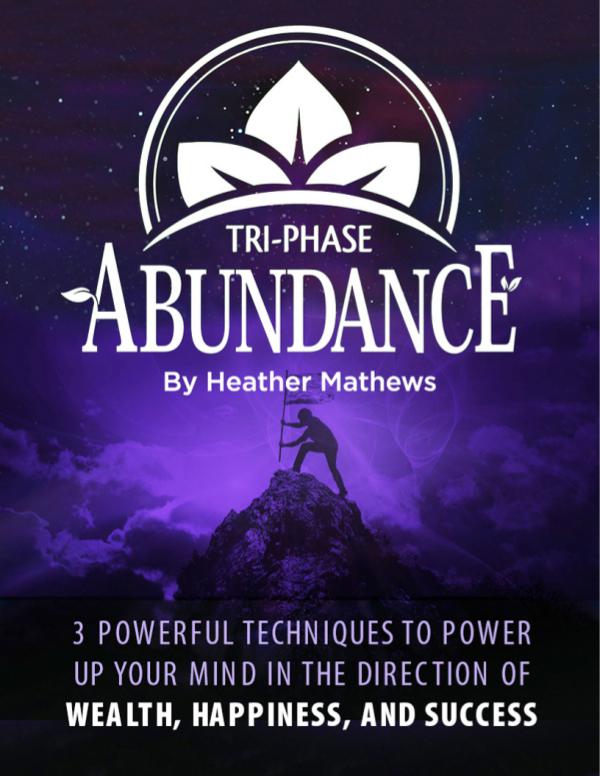Manifestation Miracle PDF Review & Download (Heather Mathews) Manifestation Miracle PDF Download, Tri-Phase