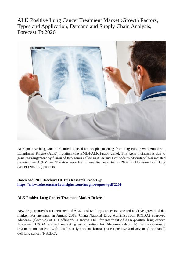 Healtcare ALK Positive Lung Cancer Treatment Market