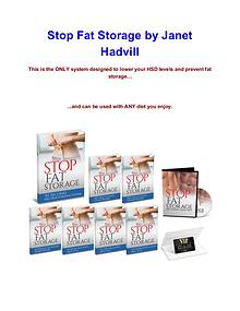 Janet Hadvill Stop Fat Storage review pdf download