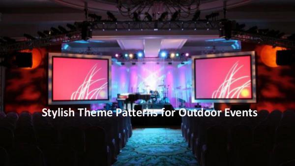 Best Sound System for Concert Stylish Theme Patterns for Outdoor Events