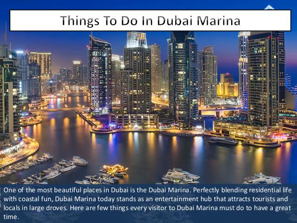 25 Things To Do Around Dubai Marina 25 Places To Explore around Dubai Marina