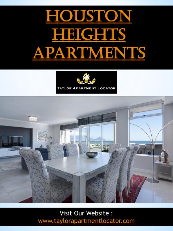 Uptown Apartment Locator Houston Heights Apartments