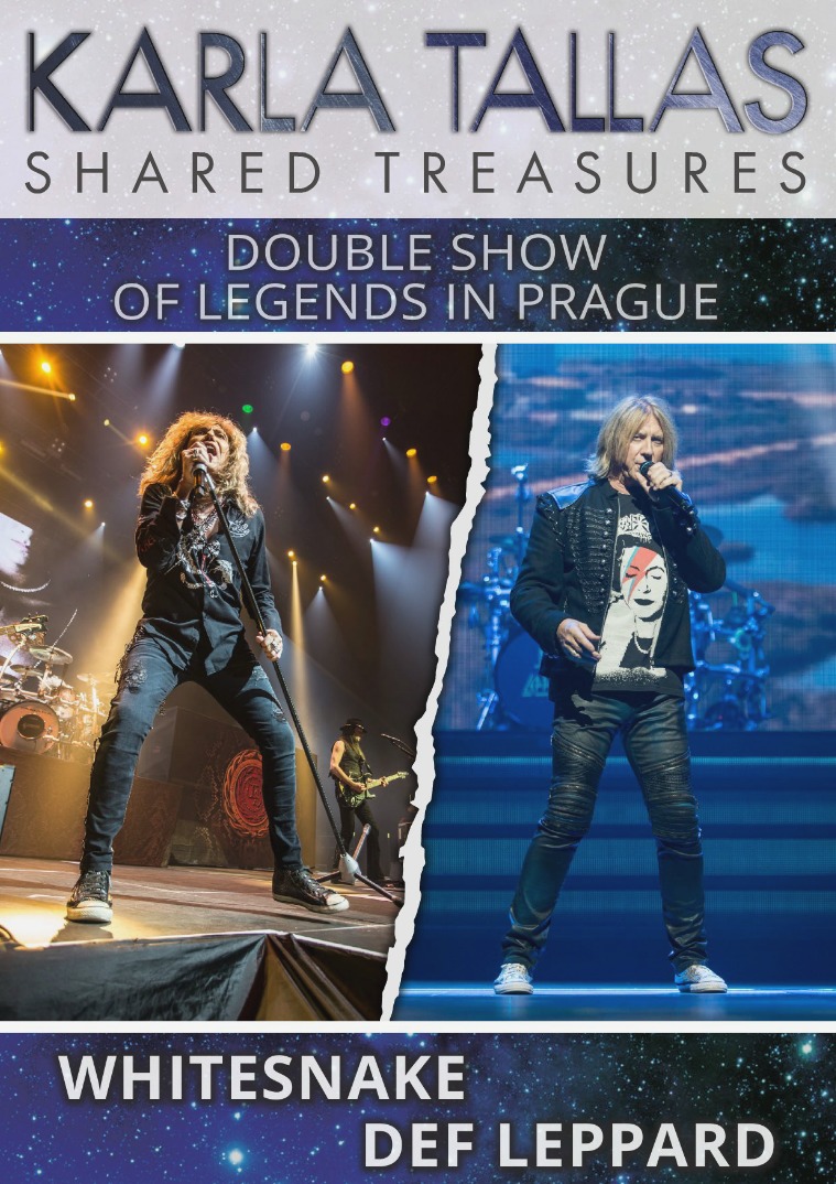KARLA TALLAS - REPORTS WHITESNAKE/DEF LEPPARD-DOUBLE SHOW OF LEGENDS