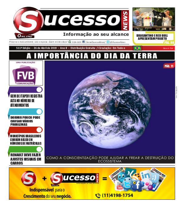 Jornal Sucesso News Jornal Sucesso News - Edição - 511 ONLINE