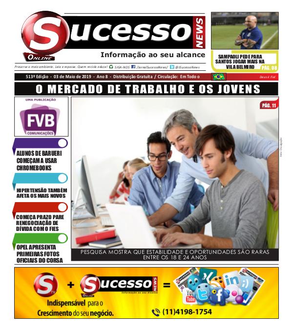 Jornal Sucesso News Jornal Sucesso News - Edição - 513 ONLINE