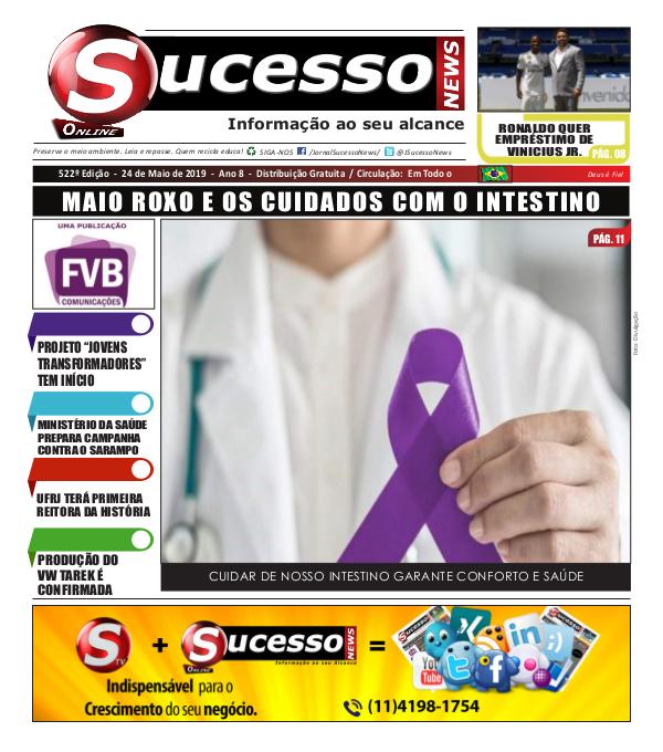 Jornal Sucesso News Jornal Sucesso News - Edição - 522 ONLINE