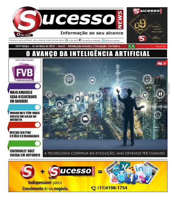 Jornal Sucesso News Jornal Sucesso News - Edição - 525 ONLINE