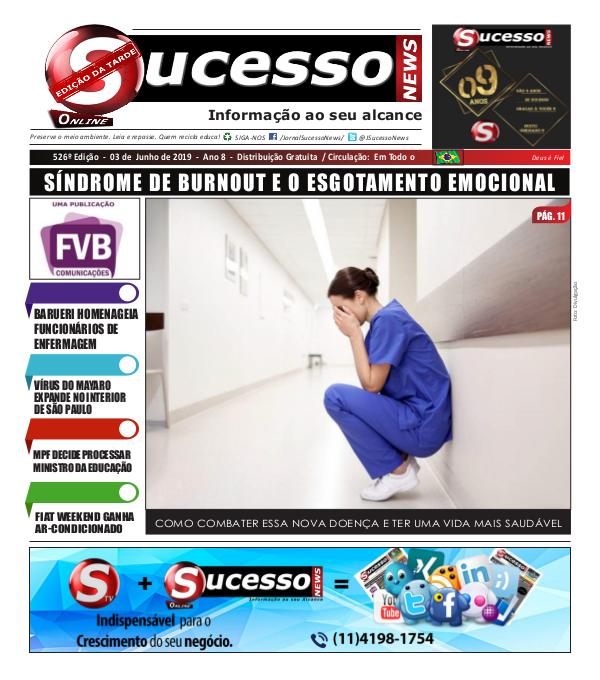 Jornal Sucesso News Jornal Sucesso News - Edição - 526 ONLINE