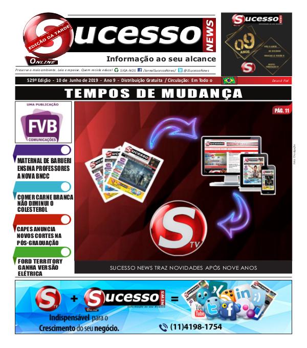 Jornal Sucesso News Jornal Sucesso News - Edição - 529 ONLINE