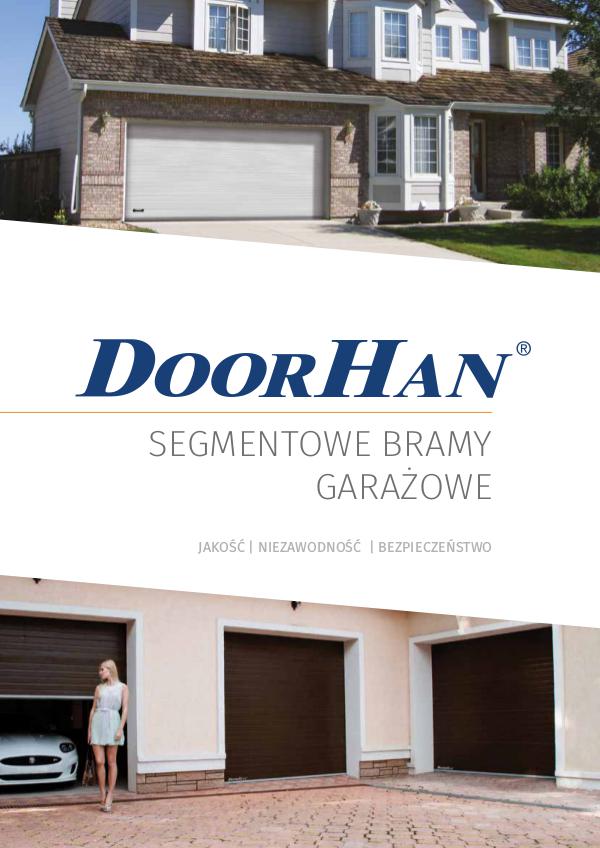 Bramy garazowe segmentowe DoorHan Katalog 2016
