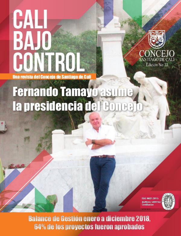 CALI BAJO CONTROL Edición # 22 Revista Final FINAL