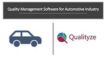 Quality Management software for Automotive Industry