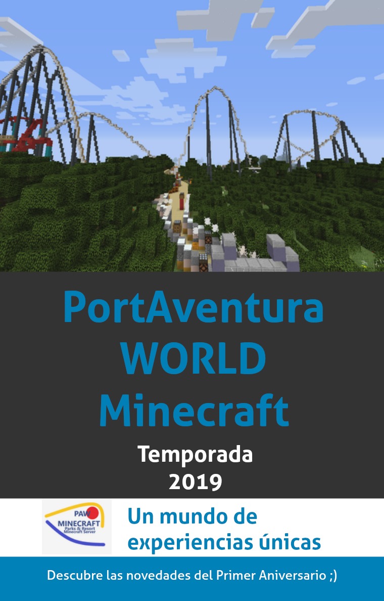 PortAventura World Minecraft 2019