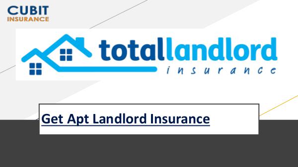 Get Apt Landlord Insurance