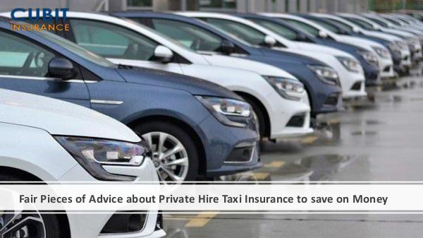 Fair Pieces of Advice about Private Hire Taxi Insu