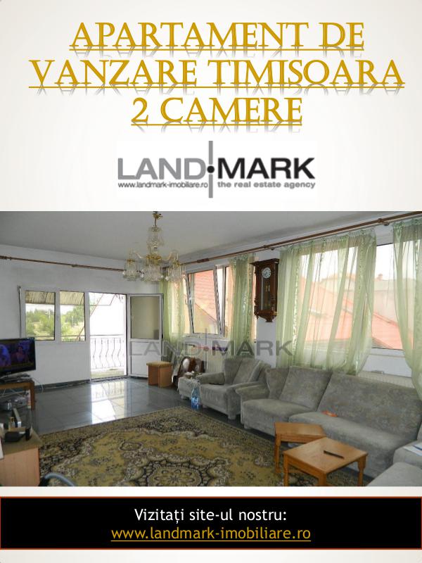Landmark Imobiliare Apartament De Vanzare Timisoara 2 Camere