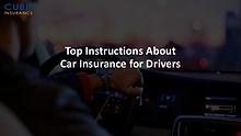 Top Instructions About Car Insurance for Drivers