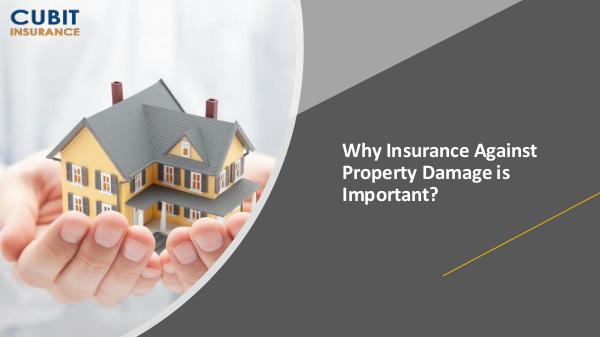 Why Insurance Against Property Damage is Important Why Insurance Against Property Damage is Important