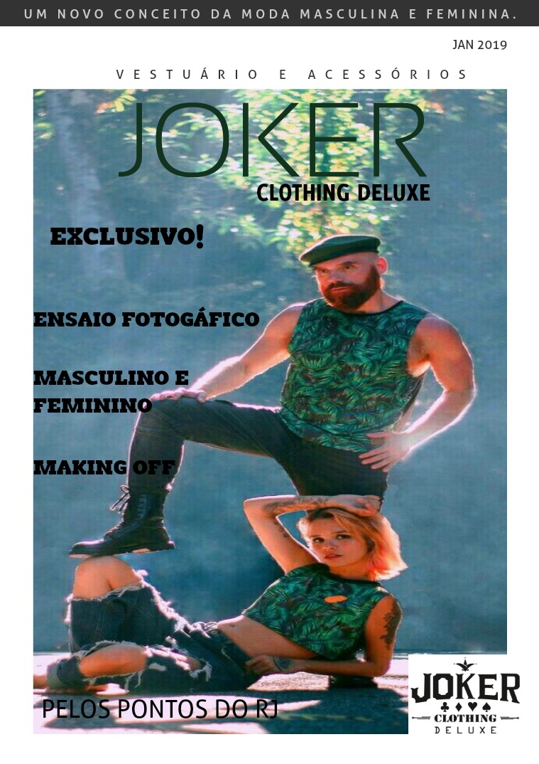 Catálogo Joker Clothing Deluxe Joker Clothing Deluxe
