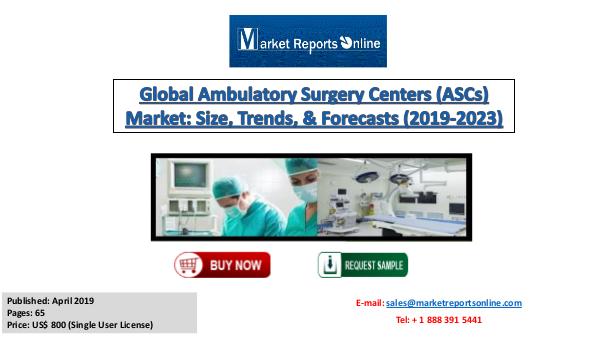 Global Ambulatory Surgery Centers Market Analysis and Forecast 2023 April 2019