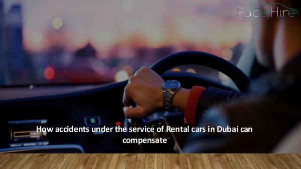 How accidents under the service of Rental cars in