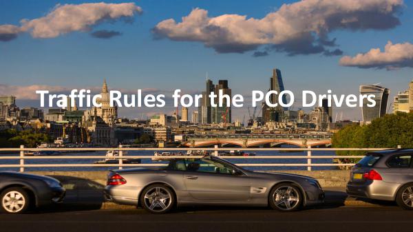 How can you protect yourself as a PCO car driver? Traffic Rules for the PCO Drivers