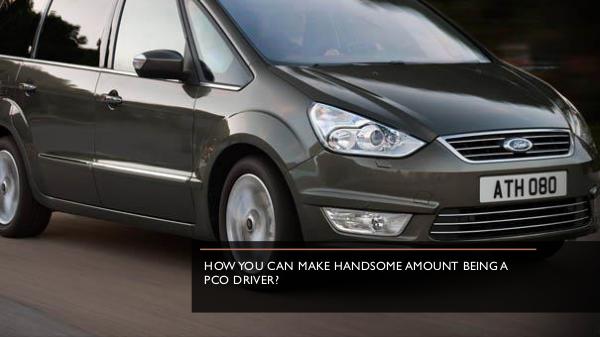 How You Can Make Handsome Amount Being A Pco Drive