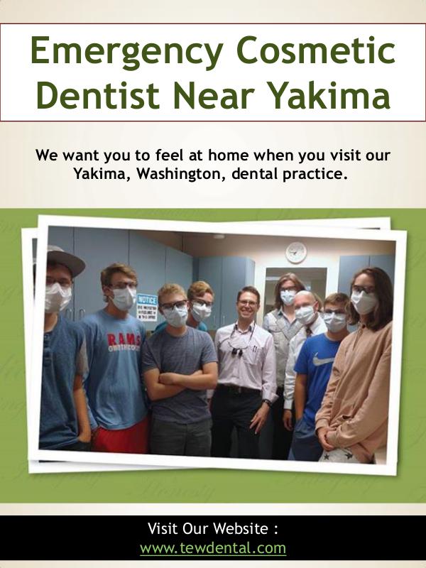 Emergency Cosmetic Dentist Near Yakima | 509728932