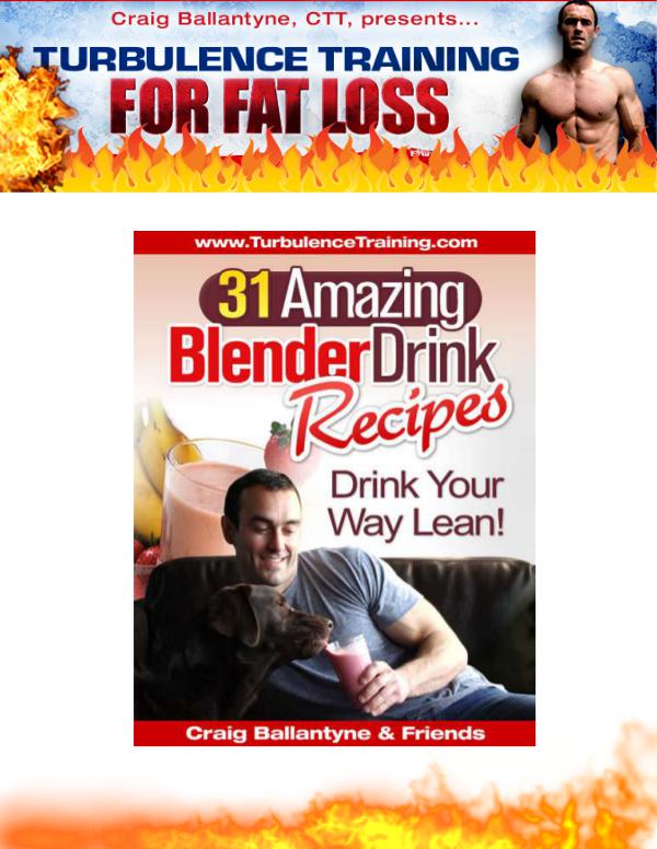 Amazing Fat Loss Drink Recipes PDF eBook Free Download Craig Ballantyne Fat Loss eBook PDF Fre