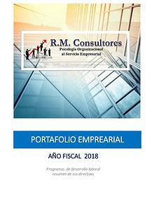RM Consultores - Portafolio Empresarial