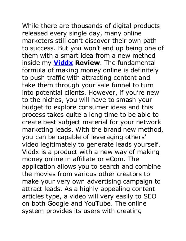 Viddx Review Viddx Review