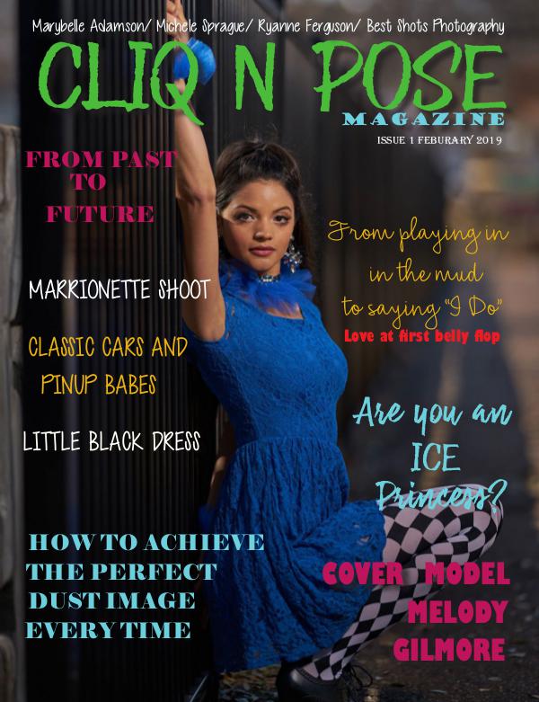 My first Publication Cliq N Pose Feb