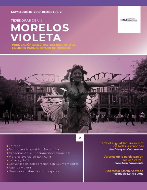 Morelos violeta No.2 Mayo - Junio