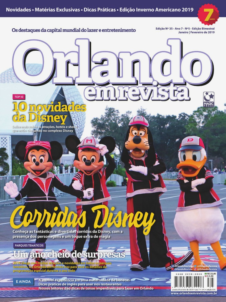 Orlando em Revista Ed. 35 - Janeiro/Fevereiro 2019