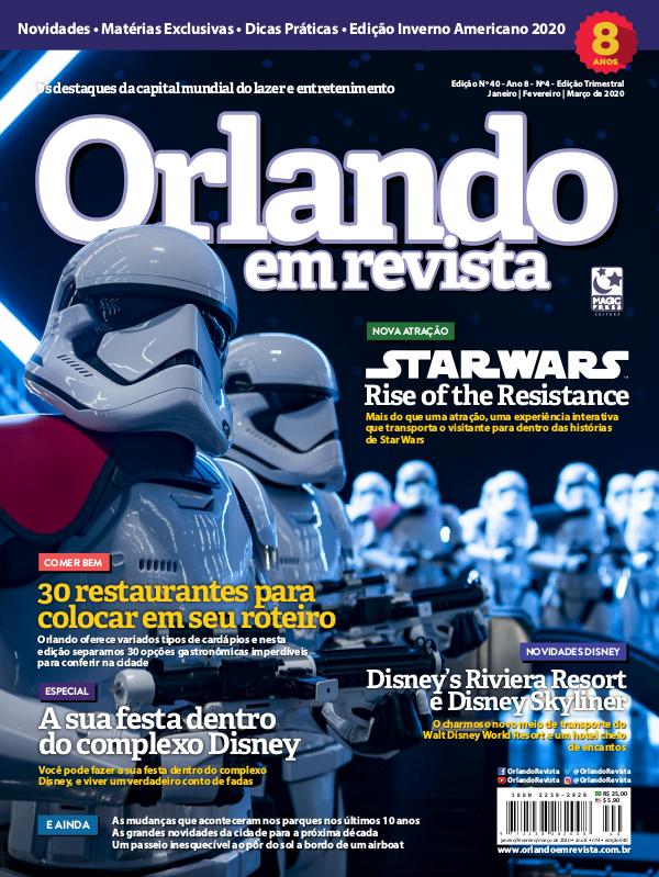 Orlando em Revista Ed. 40 - Janeiro/Fevereiro/Março 2020