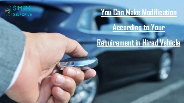 How You Can Claim The Hidden Cost Of Car Hire? You Can Make Modification According to Your Requir