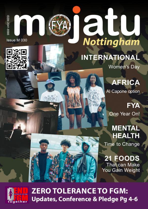 My first Publication Mojatu Nottingham Magazine M030